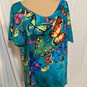 NWOT Butterfly Tee!